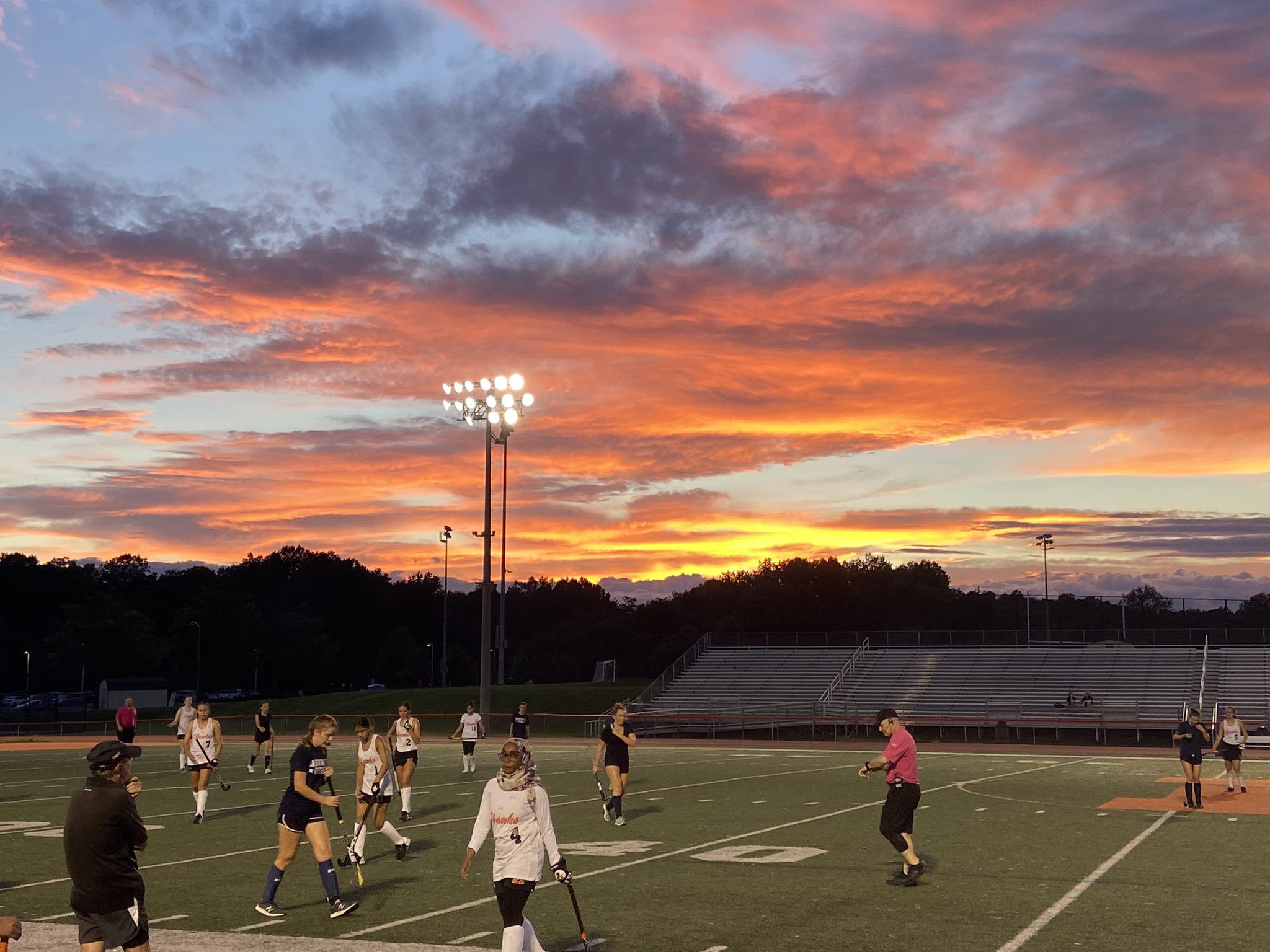 Hayfield Athletic Training on Twitter "Beautiful night for Field