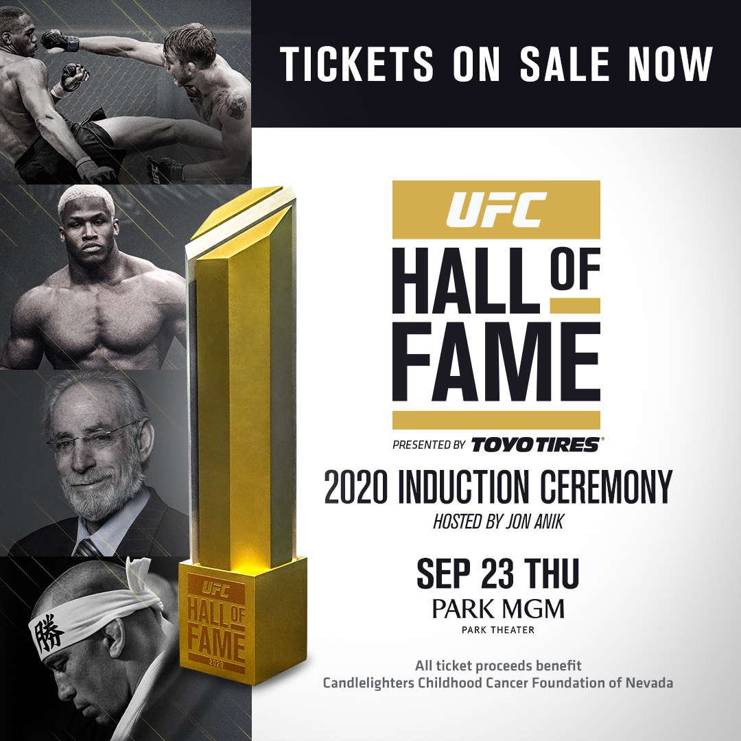 UFC on Twitter "Be a witness to UFC history 🤩 🎟 Purchase your UFC Hall