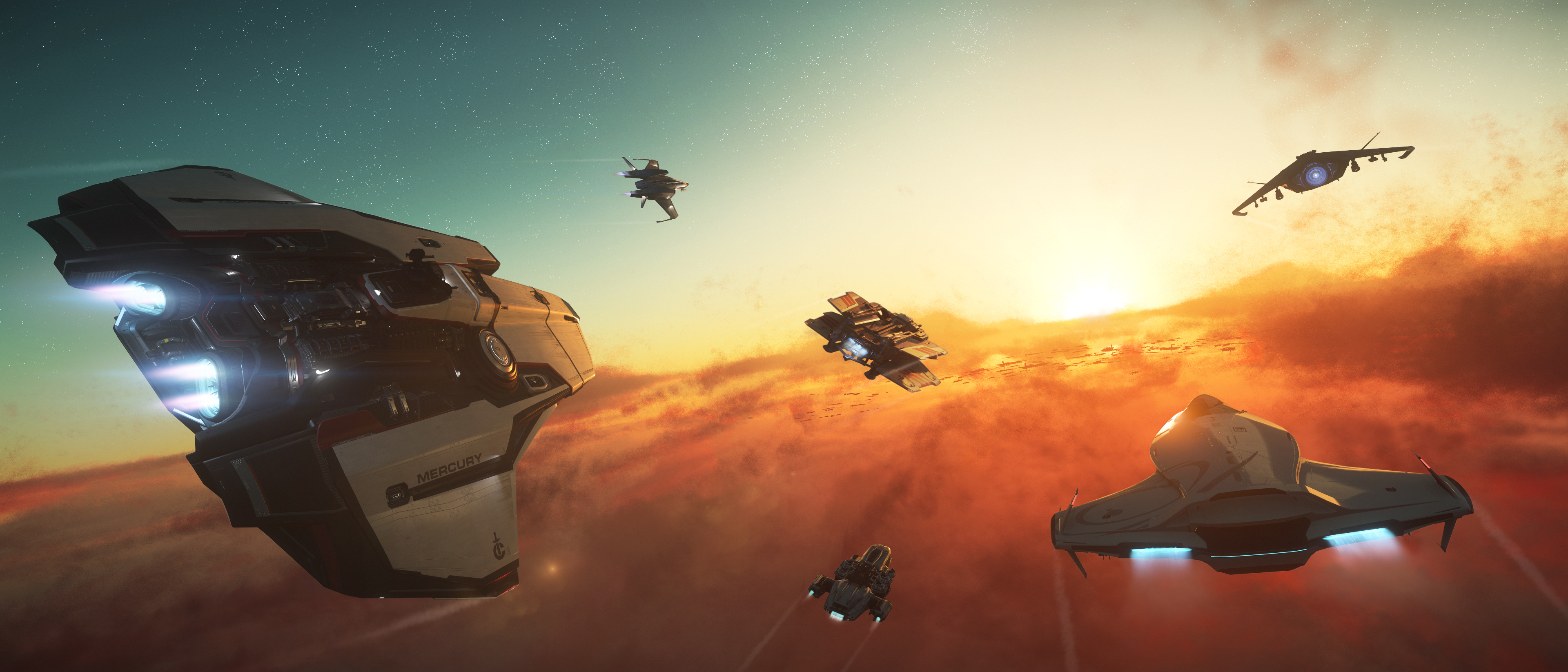 Star Citizen @ #IAE2953 on X: The #StarCitizen Alpha 3.14 Free Fly is  underway! Create an account and take to the skies for free! Details:    / X