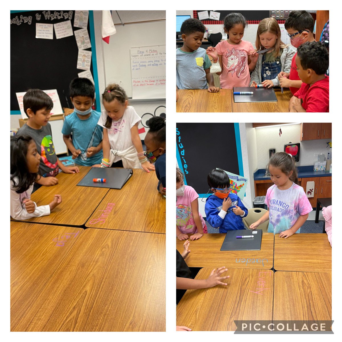 Kinder_Moose's tweet photo. Using different objects to see how they move! @LindseyElem https://t.co/i8ghKSNCTS