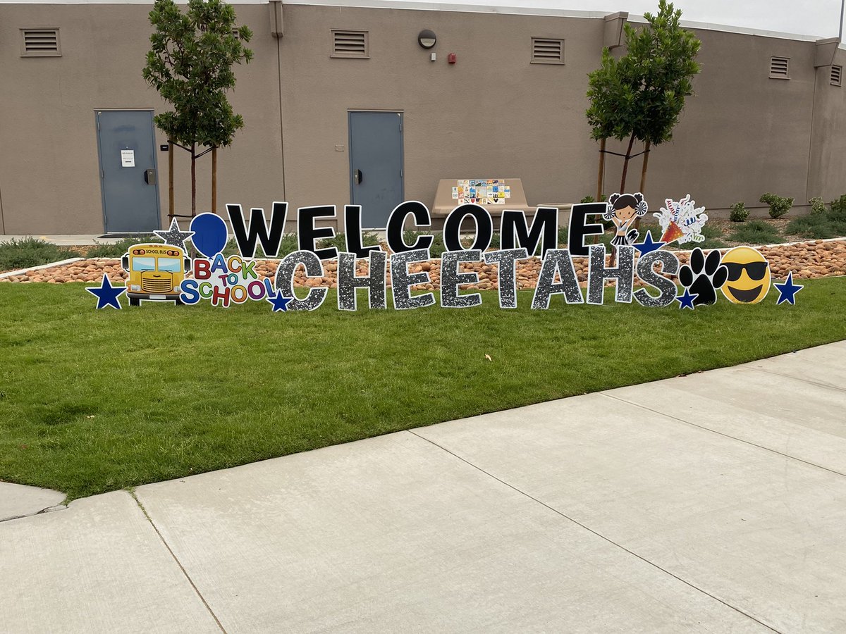 SSDCFH's tweet photo. Great first day Cheetahs! We are ready for a powerful year of learning! @SSDKristin #santeesd https://t.co/Yw7ObaRSVL