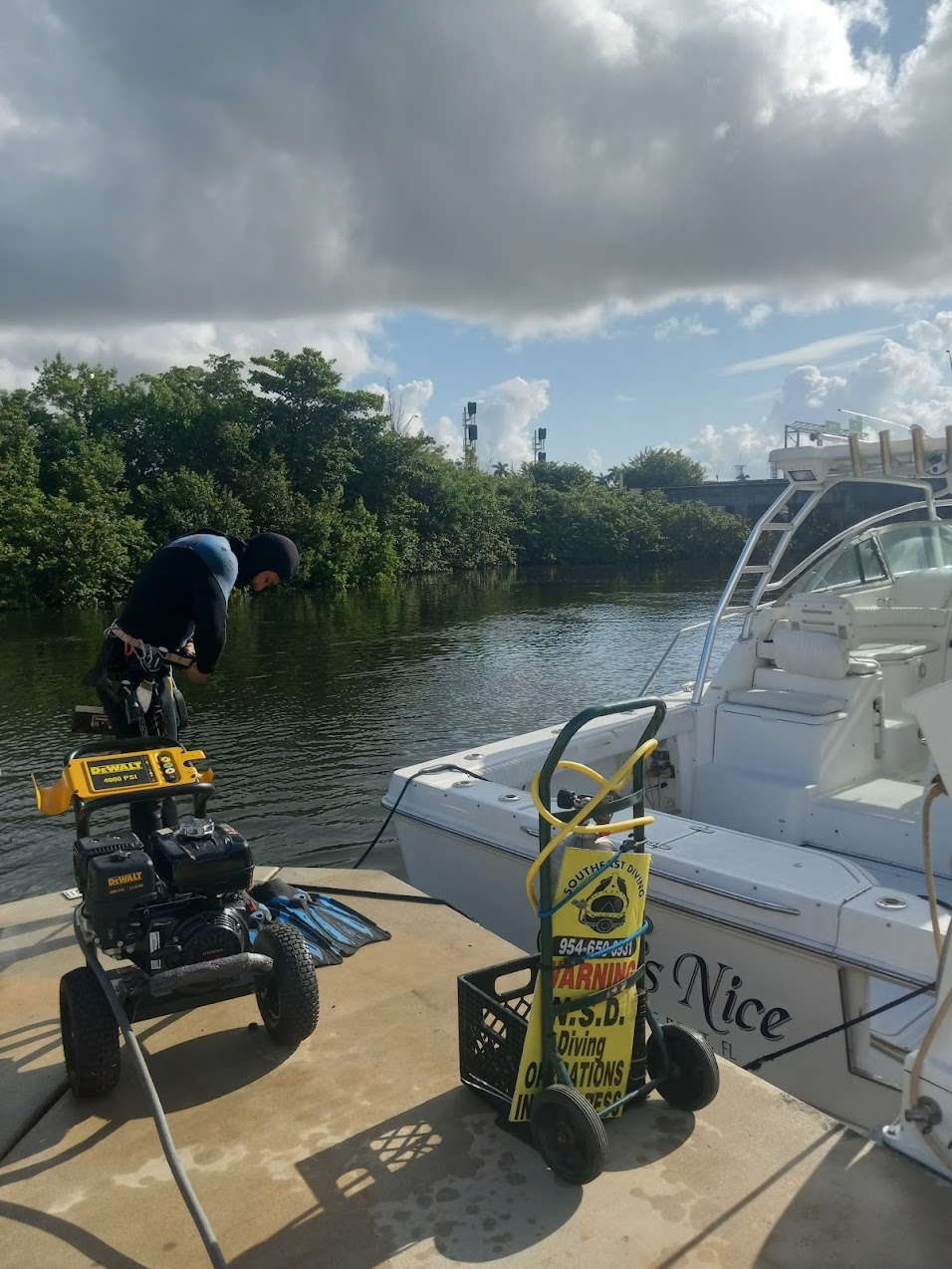 Southeast Diving Services on Twitter "marinegrowth clean cleanboat