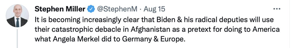 DanRather's tweet image. This is the same rationale that kept Jews out of the U.S. before the Holocaust. It is racism and xenophobia pure and simple. I prefer the America that says, "Send these, the homeless, tempest-tost to me, I lift my lamp beside the golden door."