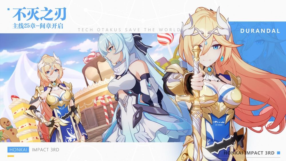 Honkai News Network on Twitter "Chapter 25EX image shows Durandal