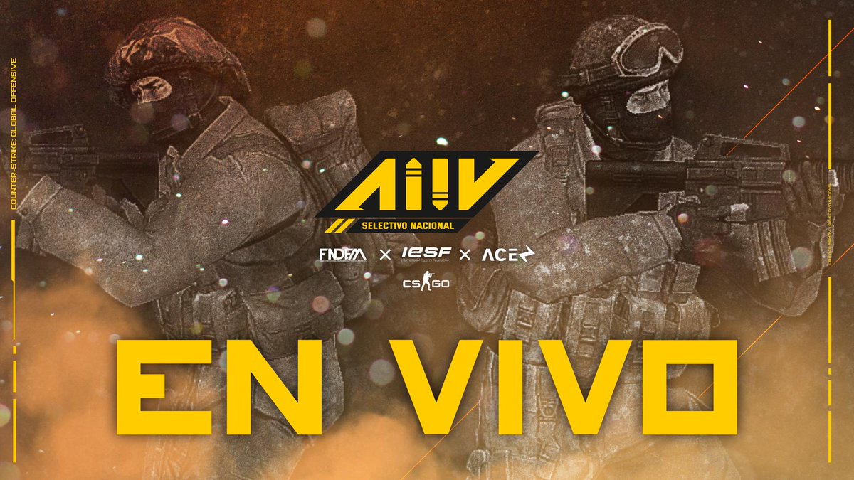 ligaaceesports's tweet photo. ⚡Estamos en vivo con la Semifinal del Selectivo Nacional de Counter Strike por Twitch⚡

@SunaipaG 🆚 @ww_csgo

🌎En colaboración con la @FNDEMEXICO1 y la @IeSF_Master 

📺https://t.co/aKSSds9G93 https://t.co/diVYqeTl3F