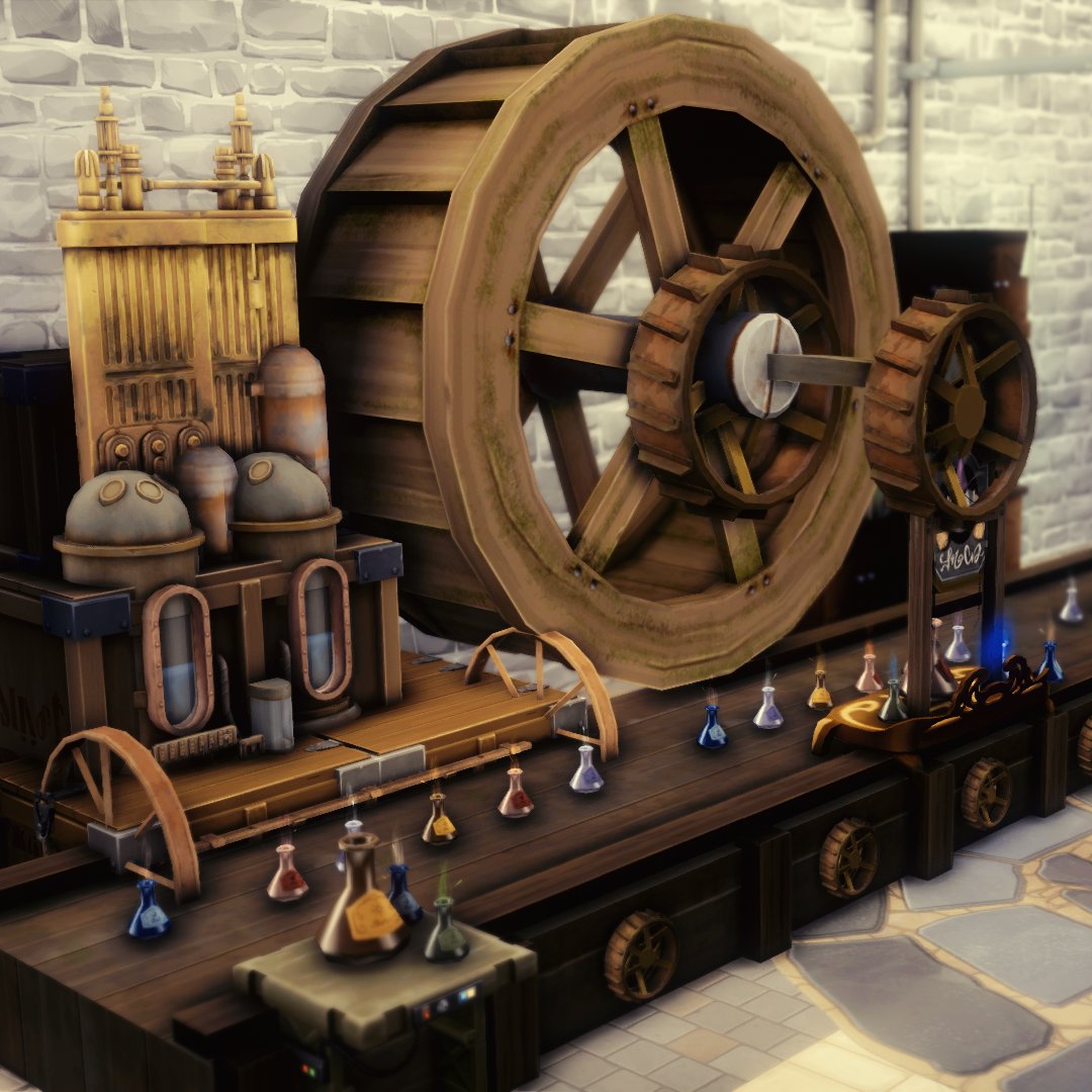 rusticsims's tweet photo. #POTIONFACTORY #sherk
I am pleased to present to you the craziest thing I have done with the T.O.O.L. @TwistedMexi inspired by sherk 2 and a bit from my two favorite creators from the wizarding world @fantasims @SatiSimBuilds
What do you think ?
#TheSims4CottageLiving #sherk https://t.co/25Yv6ByVSJ