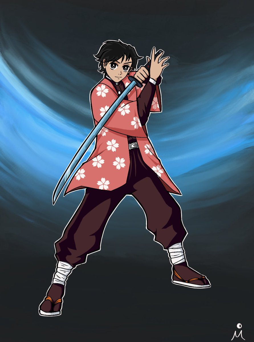 Georgiee00_'s tweet image. @mohweeLIVE x daemon slayer art   #mohwee #mohweefanart #fanart #demonslayer