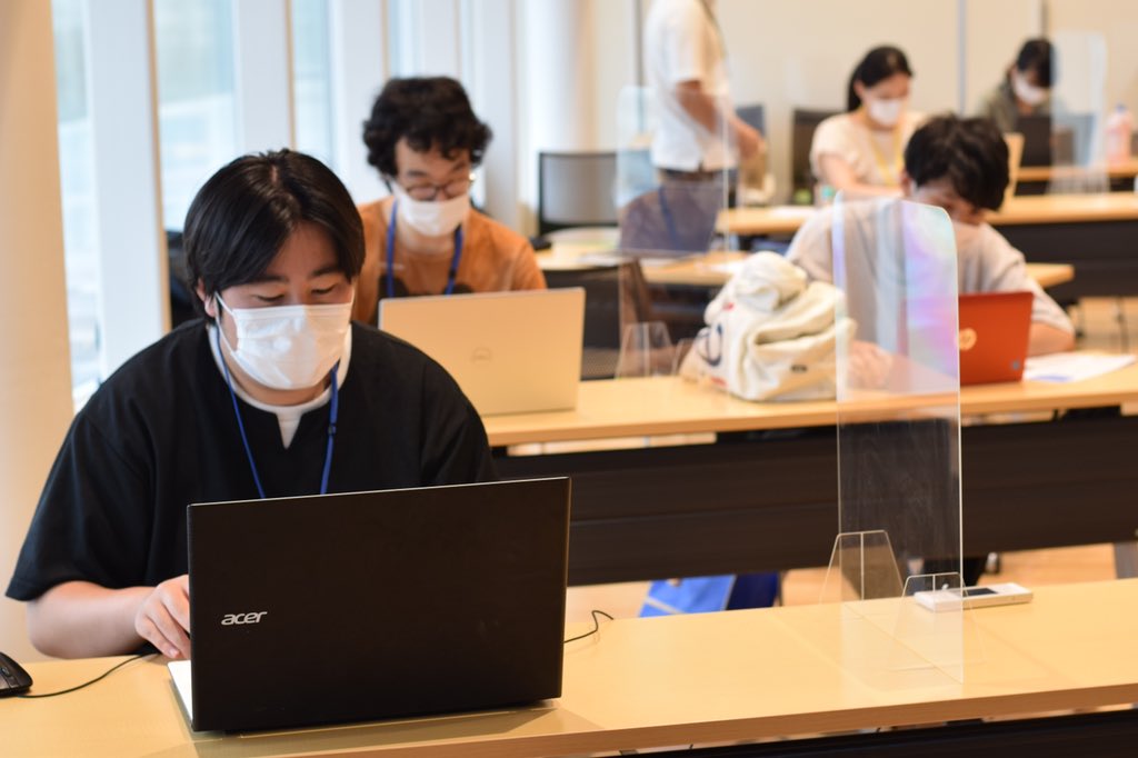 ITech2021's tweet image. ／
Issue+Tech2021@Kochi（高知県主催） プログラミング講座
A日程がオーテピアにてスタート！
＼
最先端のプログラミング技術を学んで、仲間と一緒に高知県内の課題解決にチャレンジするイベントが昨日よりスタートしました！
issuetech.jp/student/
#イシューテック2021 
#プログラミング