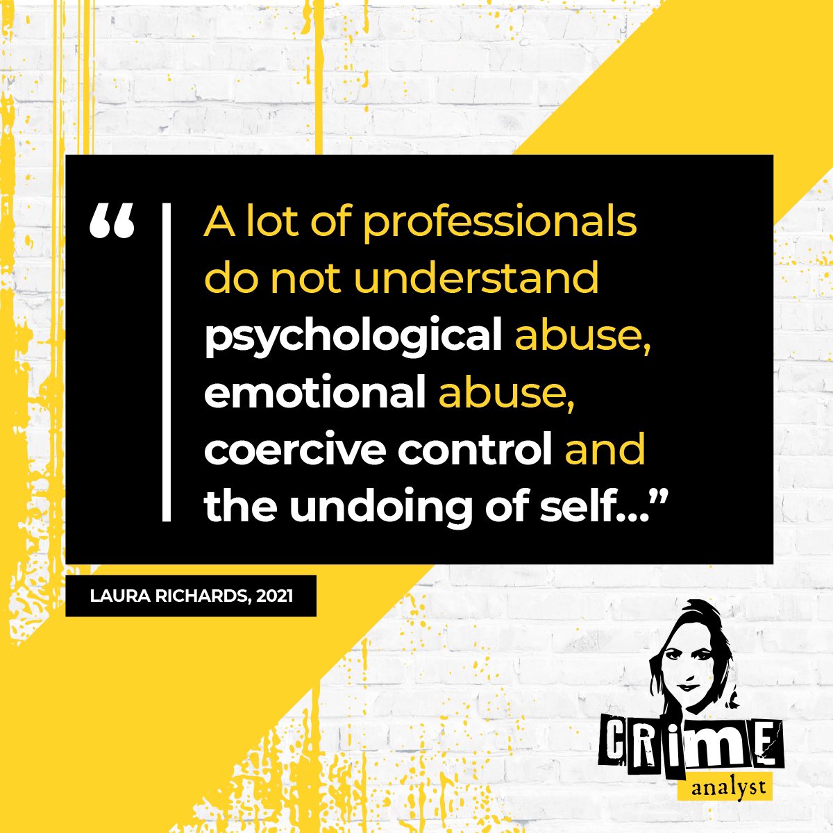 thecrimeanalyst's tweet photo. Iβm trying to change this. Law reform is key. Kerri Kasem & I get into it: Ep #34 My Dad Casey Kasem 1/2
https://t.co/qwSw6rkmaG
For more information on coercive control: https://t.co/gjvMKigEAZ
Sign the US petition to criminalize coercive control here:
https://t.co/d6IlbUyUag https://t.co/d0Y9bz5dIN