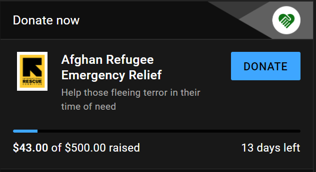MagikMikeMusic's tweet photo. If anyone wants to donate to help in the current crisis, you'll see this on the watch page of all of my videos (Neither I, or YouTube take any of the $) Please consider donating, whether through this or elsewhere! https://t.co/pxUZafByty