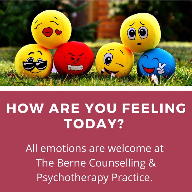 BerneInstitute's tweet photo. How are you? 
Are you angry? Sad? Scared? Joyful? Counselling &amp; psychotherapy can be a really helpful way to understand how you are feeling. Give your feelings some space with us. 
https://t.co/EskVXqJuul
#mentalhealth #mentalhealthawareness #griefsupport #mentalhealthisimportant https://t.co/g1ZKANnsAy