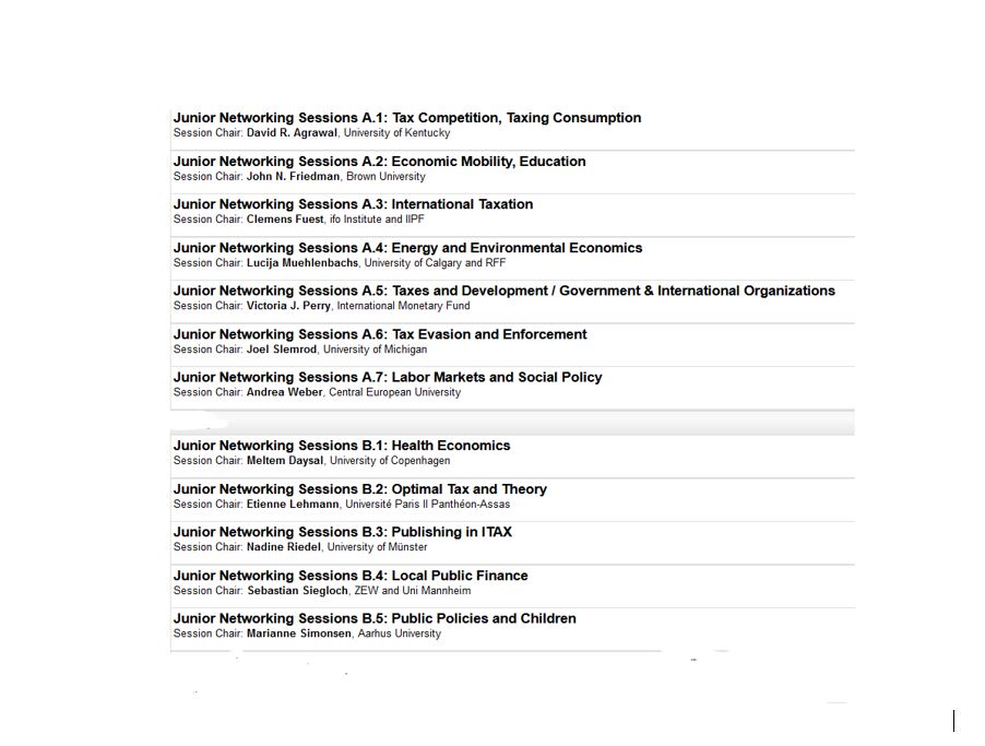 #iipf2021's Scientific Chairs <a href="/AlineButikofer/">AlineButikofer</a> and <a href="/DavidRAgrawal/">David R. Agrawal</a> set up a great congress program, amongst which 12 mentoring sessions for >60 junior scholars. Thanks to all mentors and the organizers <a href="/Haskoli_Islands/">Háskóli Íslands</a> : <a href="/iipf2021/">77th Annual Congress of the IIPF</a> <a href="/totimatt/">Th Matthiasson</a> ! Let's continue at #iipf2022 in China!