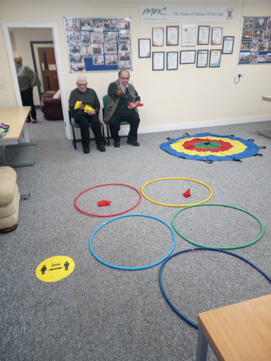 RMActiveCumbria's tweet photo. Great #getMillommoving activity session yesterday with The Retreat support cafe. Brilliant initiative delivered and supported by @millomicc @UHMBT @MillomMNC @ActiveCumbria https://t.co/a1v5YhU24U