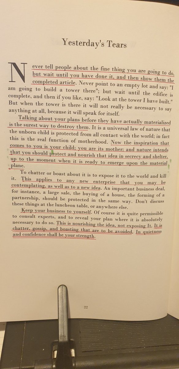 Yesterday's Tears.
Emmet Fox 
#sober #ODAAT #RecoveryPosse
