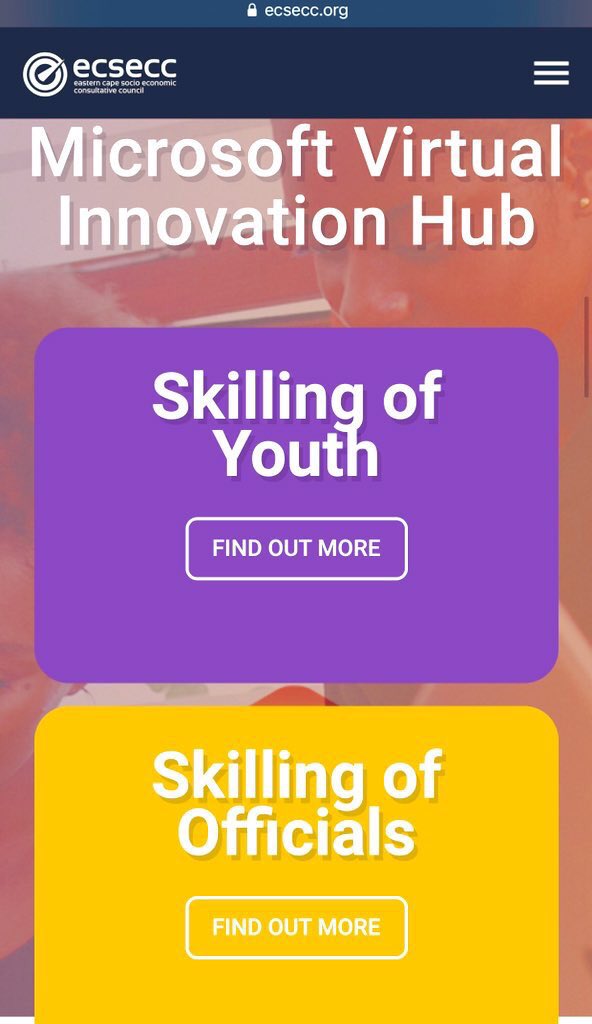 The Microsoft virtual innovation hub is developing critical digital skills and building the ICT capability of Eastern Cape citizens and SMMEs, these skills will help unlock inclusive growth and better enable economic recovery for the region, course links: ecsecc.org