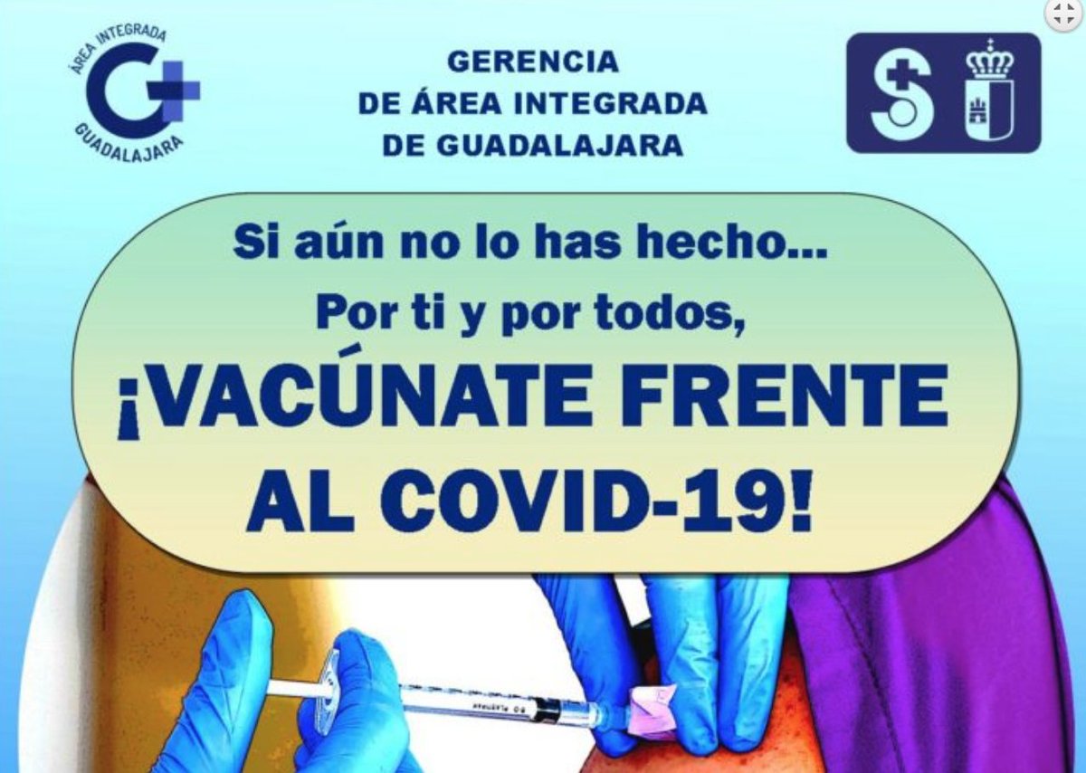 GUADALAJARA / Ya es posible vacunarse en Guadalajara sin cita previa en el Polideportivo San José de Guadalajara.

<a href="/GuadalajaraAyto/">Ayuntamiento de Guadalajara</a> <a href="/AlbertoRojoBlas/">Alberto Rojo Blas</a> 

lalunadelhenares.com/ya-es-posible-…