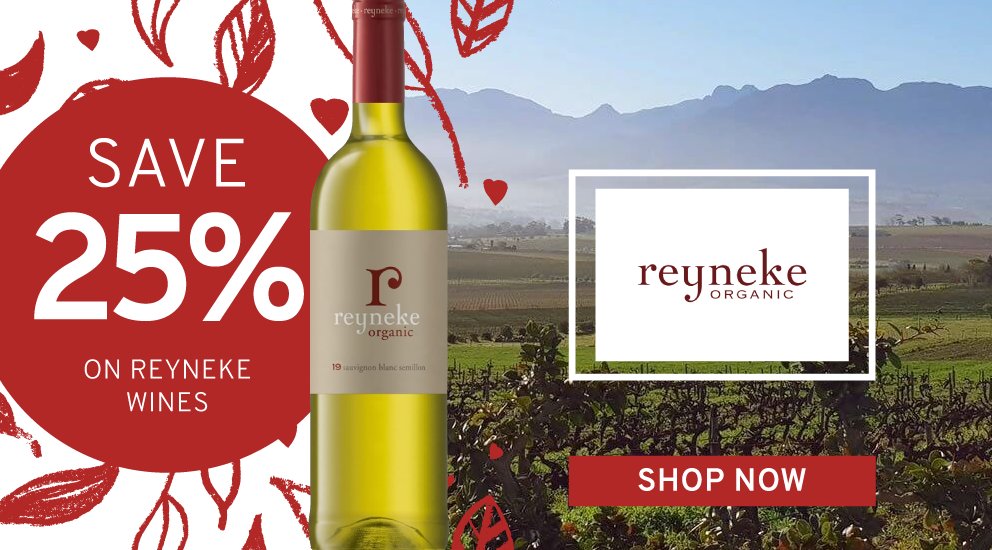 Shop the amazing, organic Reyneke Wines

bit.ly/3ATzdLx

Herbicide, pesticide and fungicide free, the Reyneke Vineyards are just like any organic vineyard should be. 

#organicwine #wine