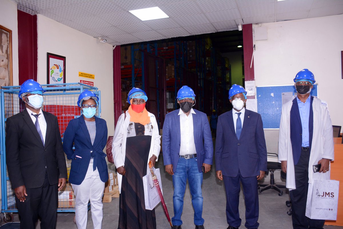 JMSUganda's tweet photo. Many thanks to the @newvisionwire Group led by @nyamadon for visiting JMS on Tues 17th Aug 2021. Together we hope to roll out wellness campaigns using @newvisionwire platforms #preventionisbetterthancure #followSOPs #Youhave1life https://t.co/JfrBnhJfMz