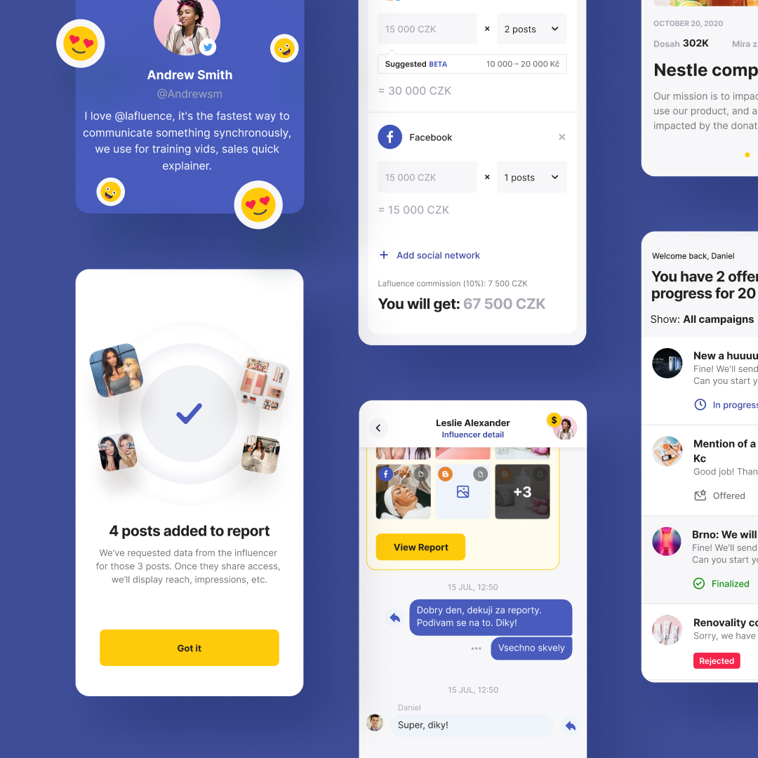 humbleteamcom's tweet photo. The European influencer marketing technology platform @Lafluence wanted to overhaul its platform, attract new users and offer them a better experience.
⠀
Enter Humbleteam: https://t.co/73nR76pfzV
#Lafluence #Humbleteam #startups https://t.co/iMPIBAXFsl