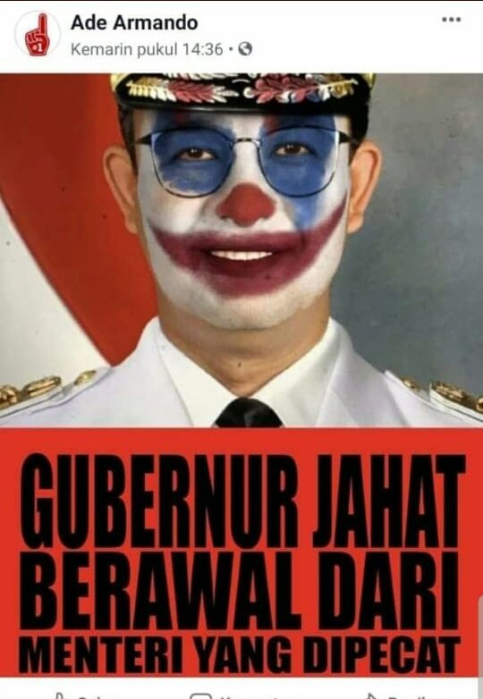 ekowboy2's tweet photo. Sama2 Pejabat publik..
Sama2 dihina di kaos &amp; socmed
TAPI BEDA PERLAKUAN!!

DIMANA KEADILAN!! https://t.co/D5wZYsY4D9