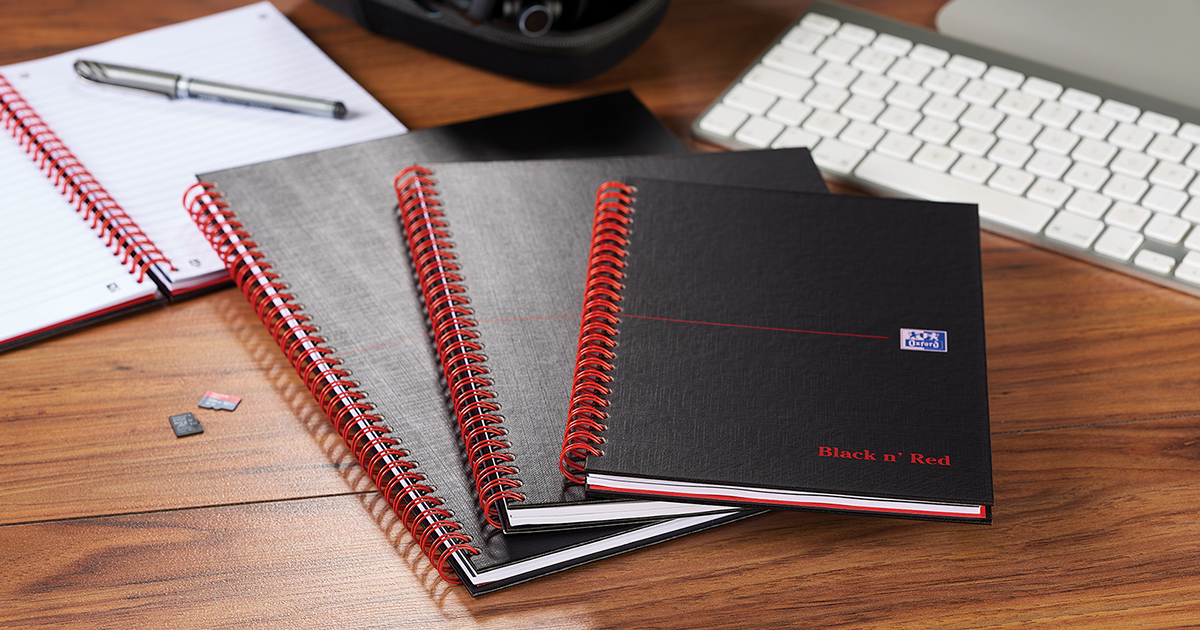 BlacknRedBooks's tweet photo. Our matt, hardcover wirebound notebooks are available in A4, B5 and A5 sizes. Shop the range here: https://t.co/vDxILGqira https://t.co/M7rrwl7YqT