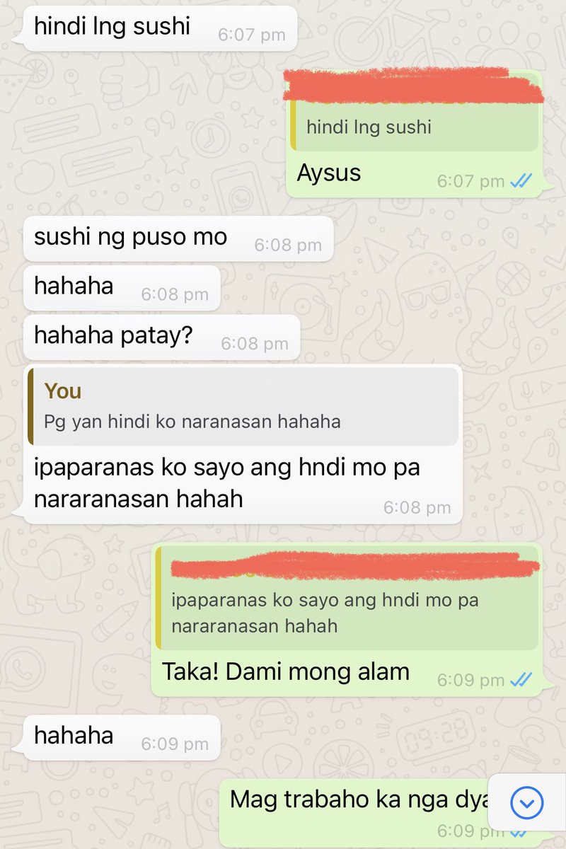 Creo_tonin's tweet photo. Ung mga moment na akala ko pagiihi lang nag papa kilig sayo. Pero meron pa palang pwedeng ibang bagay. Ang kulittttttt ng convo! #thirstDee #ThirsdeeConvo #MrSushi #bolahanPortion https://t.co/5yUg4EGC0t