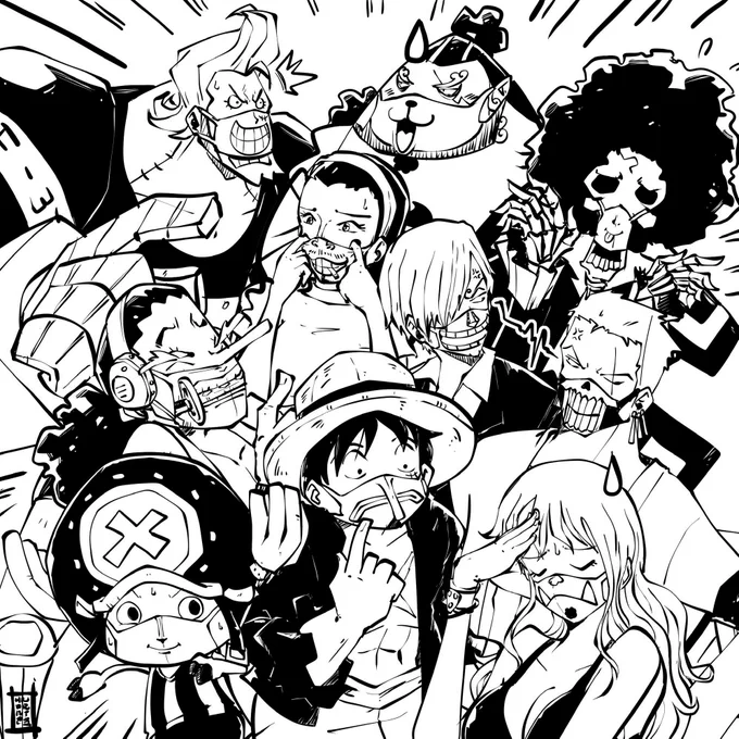 Straw Hat Pirates #tbt 