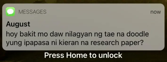 leiggghhh_'s tweet photo. Kaya pala hindi pa graduate si Kieran kasi kasalanan mo Eli 😭 #HalungkabinAngPast #IWantWar https://t.co/Ql8TcQIjbJ