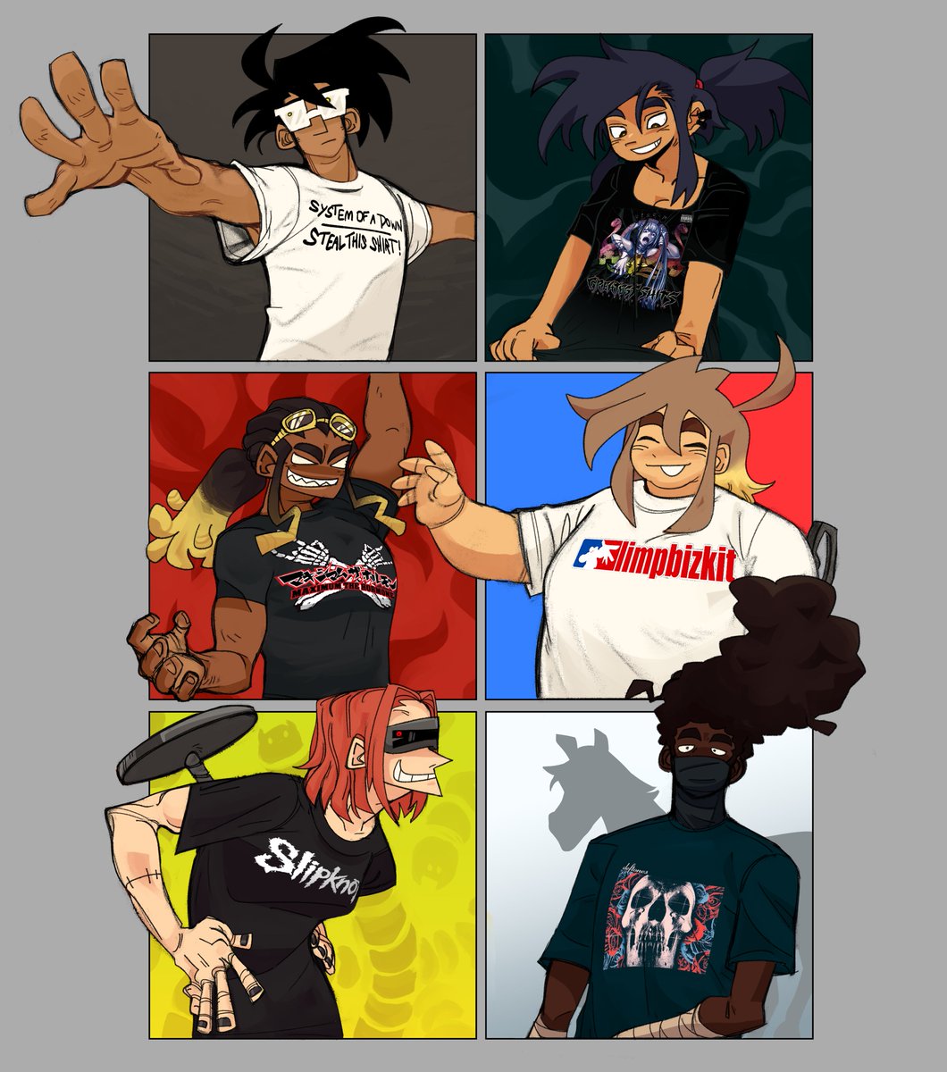 no one said i couldn't make all my characters metalheads (in some capacity) 