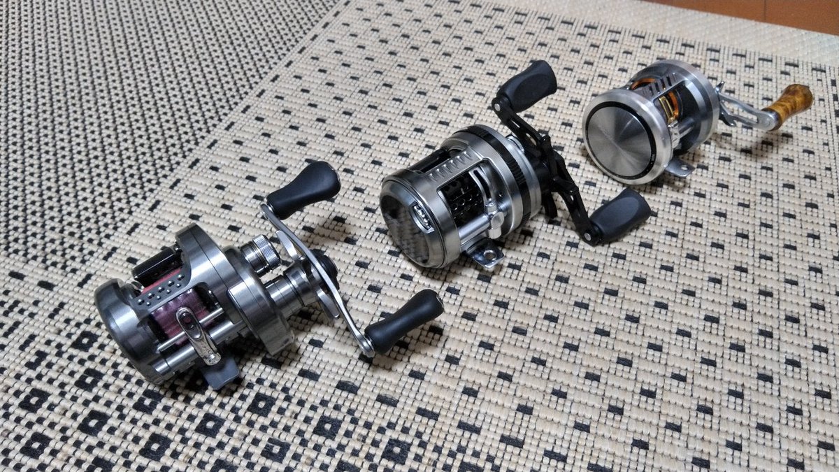 中華製丸型ベイトフィネスリールが到着！ 左右非対称ボディはカルコン