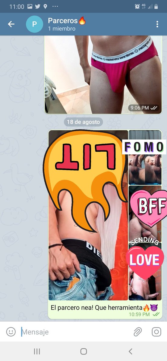 ParcerosColatam's tweet photo. Nuevo Proyecto.
PARCEROS 
Grupo privado de telegram de hombres colombianos y latinos  contenido exclusivo, con opción de poder personalizar fotos o videos. 
Info al Dm 
#Parceroshot #MachosColombianos 
#Hombreslatinos
#Grupohot https://t.co/B77YZ7IdGa