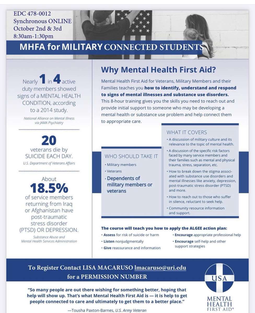 URI Student Veterans tweet media