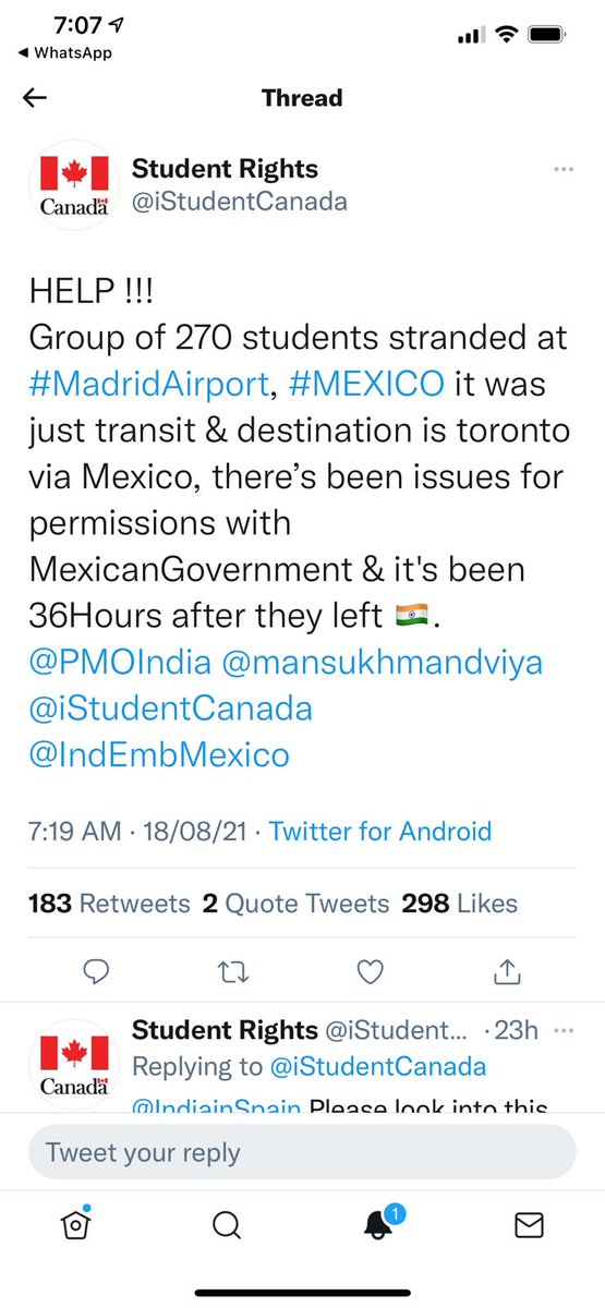 jayendraindian's tweet photo. #DestinationCanada I fail to understand why kids r being exposed to such conditions. We decided to send them to #Canada for better future, now they r suffering. We as parents cant do much but curse leaders for such inhuman #Karma @JustinTrudeau @PMOIndia @CTV @DrSJaishankar https://t.co/nQvUY7CLJz