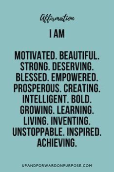 Who needs a positive affirmation today?