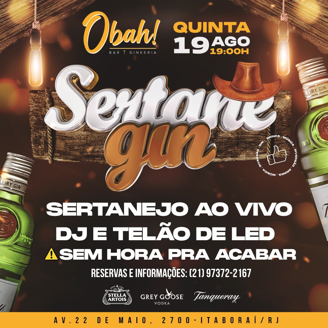 Obah! Bar e Ginkeria (@obahginkeria) on Twitter photo 