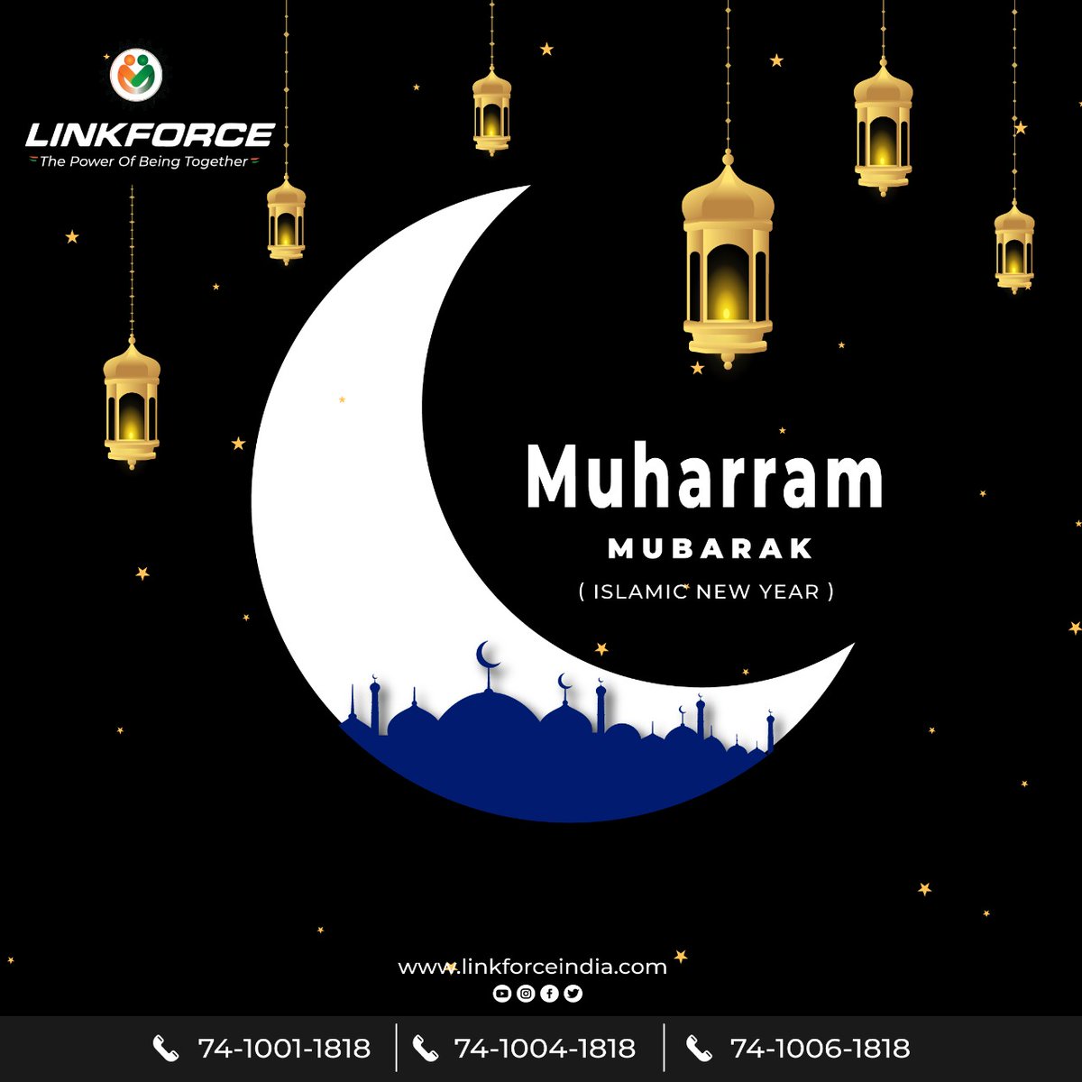 LinkForce_'s tweet image. 💫  LinkForce Sending you prayers for your and your family’s well-being. Have a blessed Muharram! 💫 

#MuharramMubarak #muharram #muharram2021 #MuharramFair  #linkforce