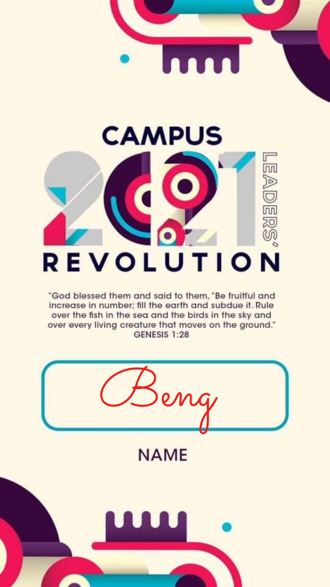 rhubiegell's tweet photo. #CampusLeadersRevolution2021
#CampusLeadersRevolution2021
#CampusLeadersRevolution2021 https://t.co/UVseguM7FI