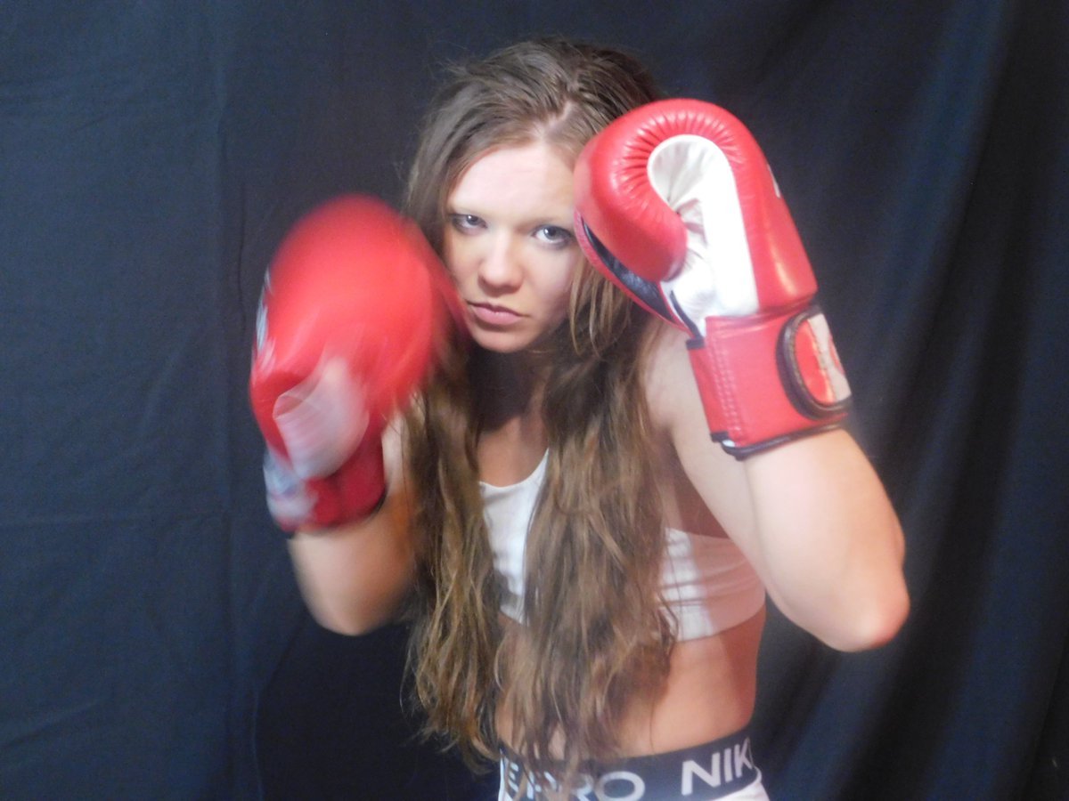 Boxing pov female Real topless