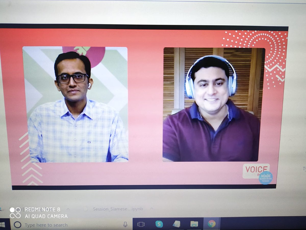 Pratibh11668853's tweet image. What a great Start for the day #VoiceTalksIndia