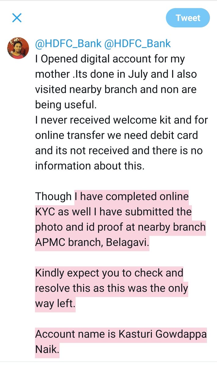 deepa2927's tweet photo. @HDFC_Bank @HDFC_Bank 
#HDFCBank
#HDFC
#hdfccustomerservice https://t.co/JLbQIcpjEg