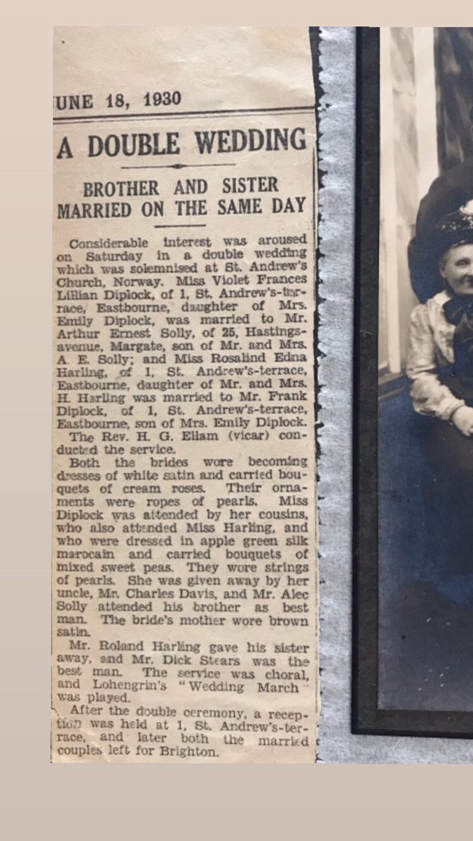 DOUBLE WEDDING! 
#vintageweddingphotos