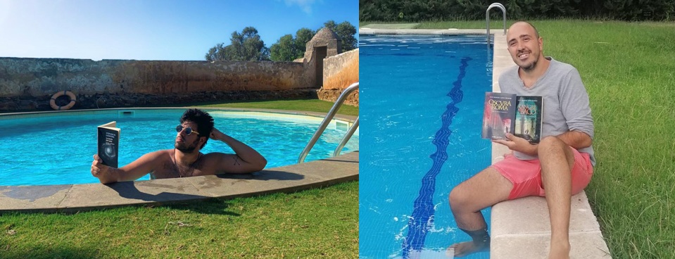 👉Los escritores Santiago Mazarro y Luisma Lopez nos mandan estas fotos en plena ola de calor. Para darnos envidia y ver como la están combatiendo🏖️

🌞Ambos superan el reto y la ola de calor con estas fotografías.

⬆️No paséis calor chicos⬆️

novelahistoricaubeda.blogspot.com/2021/08/santi-…