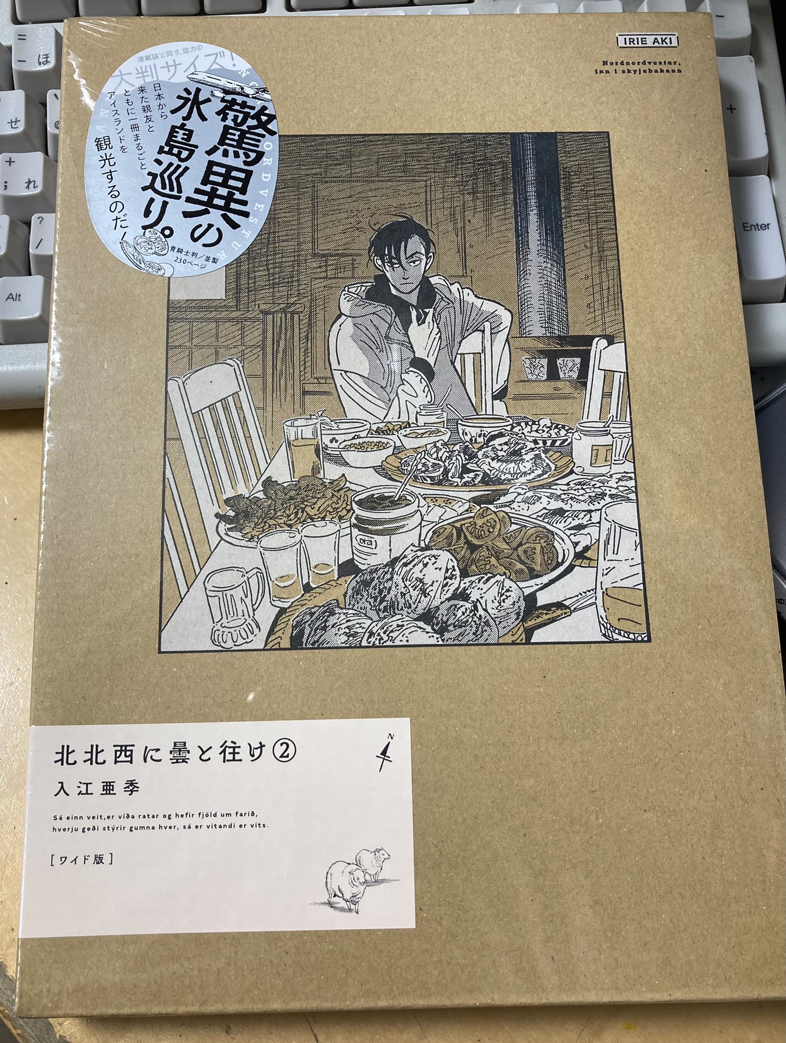 明正堂書店アトレ上野店コミックお知らせ 新刊発売中 青騎士コミックス ワイド版北北西に曇と往け 入江亜季 著 20円 税 棚番号300 ワイド版乙嫁語り 森薫 著 2800円 税 特典イラストカード付き 棚番号304 乙嫁のワイド版も発売です