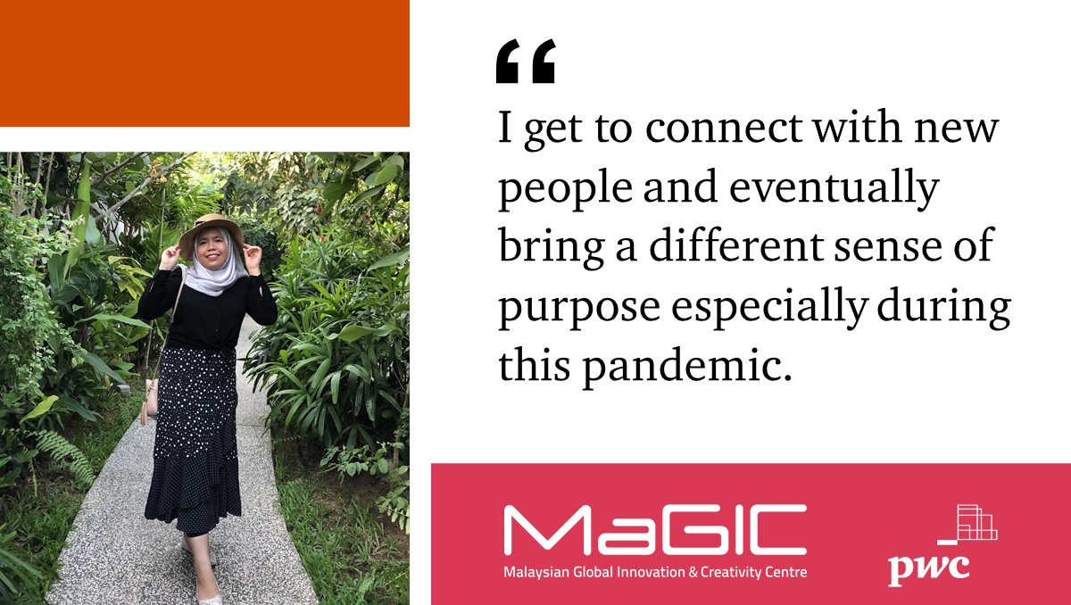 PwC_Malaysia's tweet image. To Farah Amira Mawardy (Assurance Manager), a good mentor is a good listener. She recently volunteered for @mymagic_my's Social Innovation Mentorship to give back and connect with the community. Learn more: bit.ly/3kauNcD
#MyPwCExperience #PwCMYCR