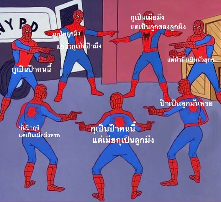 ความสัมพันธ์คนในบอท ;