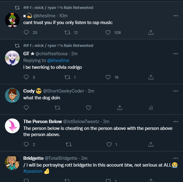 ShortGeekyCoder's tweet image. wow bridgy