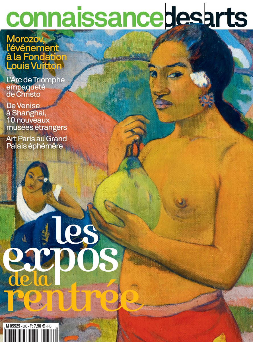 Le nouveau numéro est arrivé !  Suivez le guide 📰 version papier et numérique : buff.ly/3AQv1wf
🎒 Les plus belles expos de la rentrée 
🖼️ La collection Morozov <a href="/FondationLV/">Fondation LV</a> 
🏛️ L'Arc de Triomphe empaqueté par <a href="/ChristoandJC/">Christo and Jeanne-Claude</a> 
🌎 Tour du monde des nouveaux musées