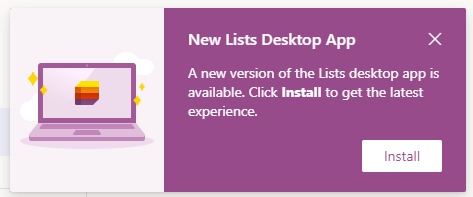 365CornerDavid's tweet photo. #JustSpotted #MsList have Desktop App 😍 need to learn more about this 🤩 https://t.co/AcaMEW14PC