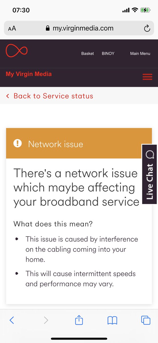 Goonairb's tweet photo. @virginmedia Still not resolved https://t.co/YXeqzMmY4y