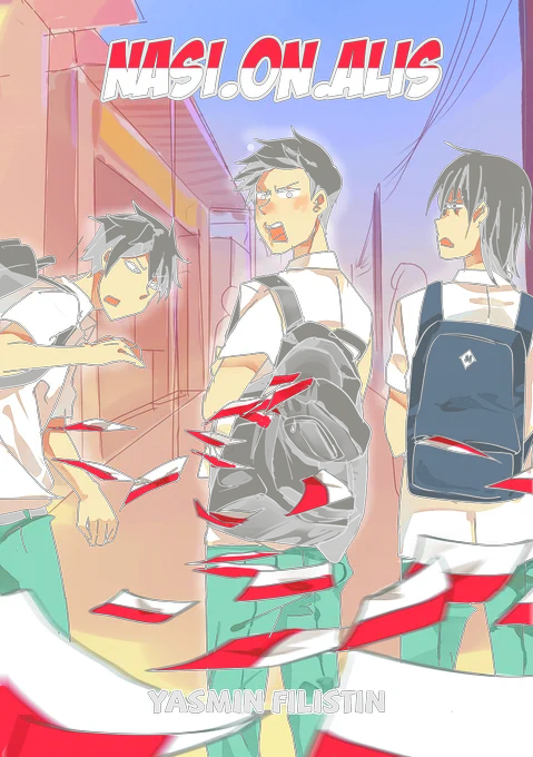 Happy (late) Indonesia Independence Day ❤️🤍
(1/4)
old comic (2015), feel free to read it✨ 